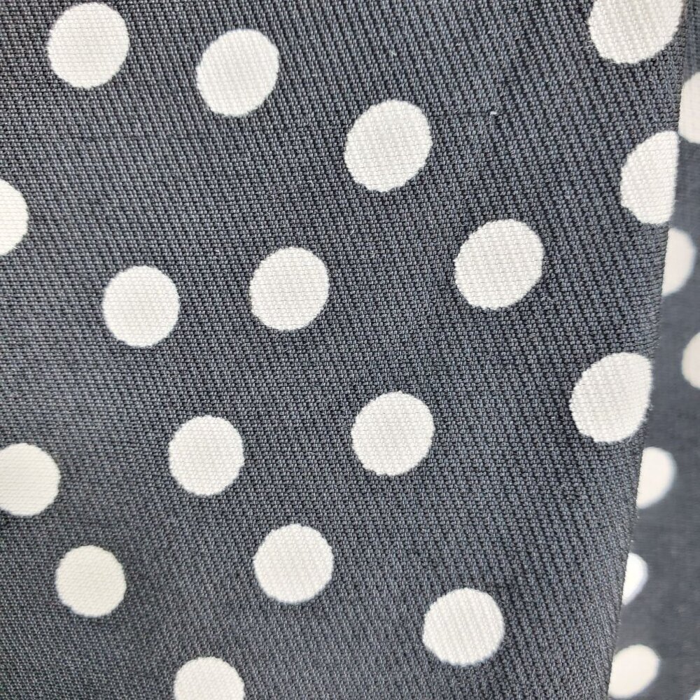 Paris Atelier & Other Stories Women's Black Mini Dress Polka Dot Size 8 (C-7) - Picture 5 of 16